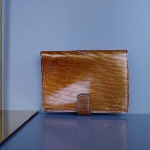 Louis Vuitton Agenda Pm Epi Leather Wallet Book
